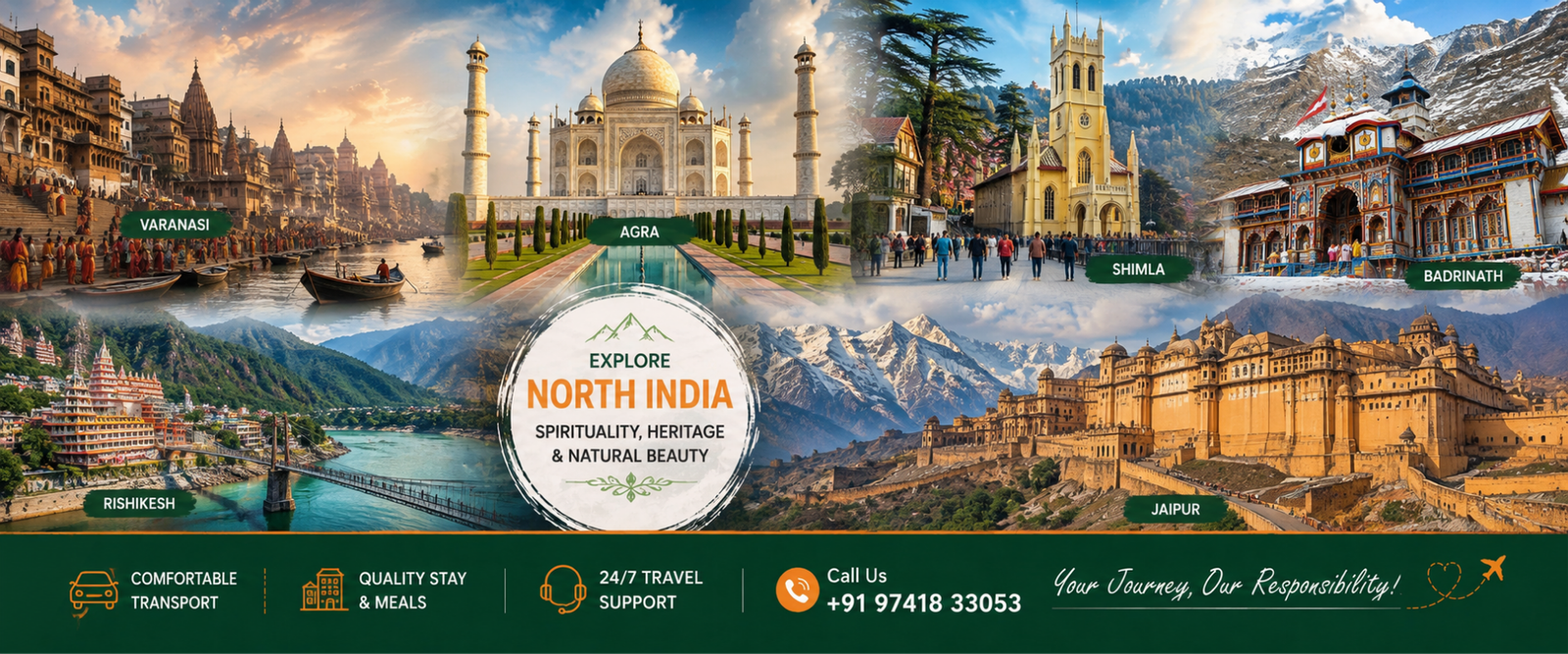 Saraswathi Holidays travel banner
